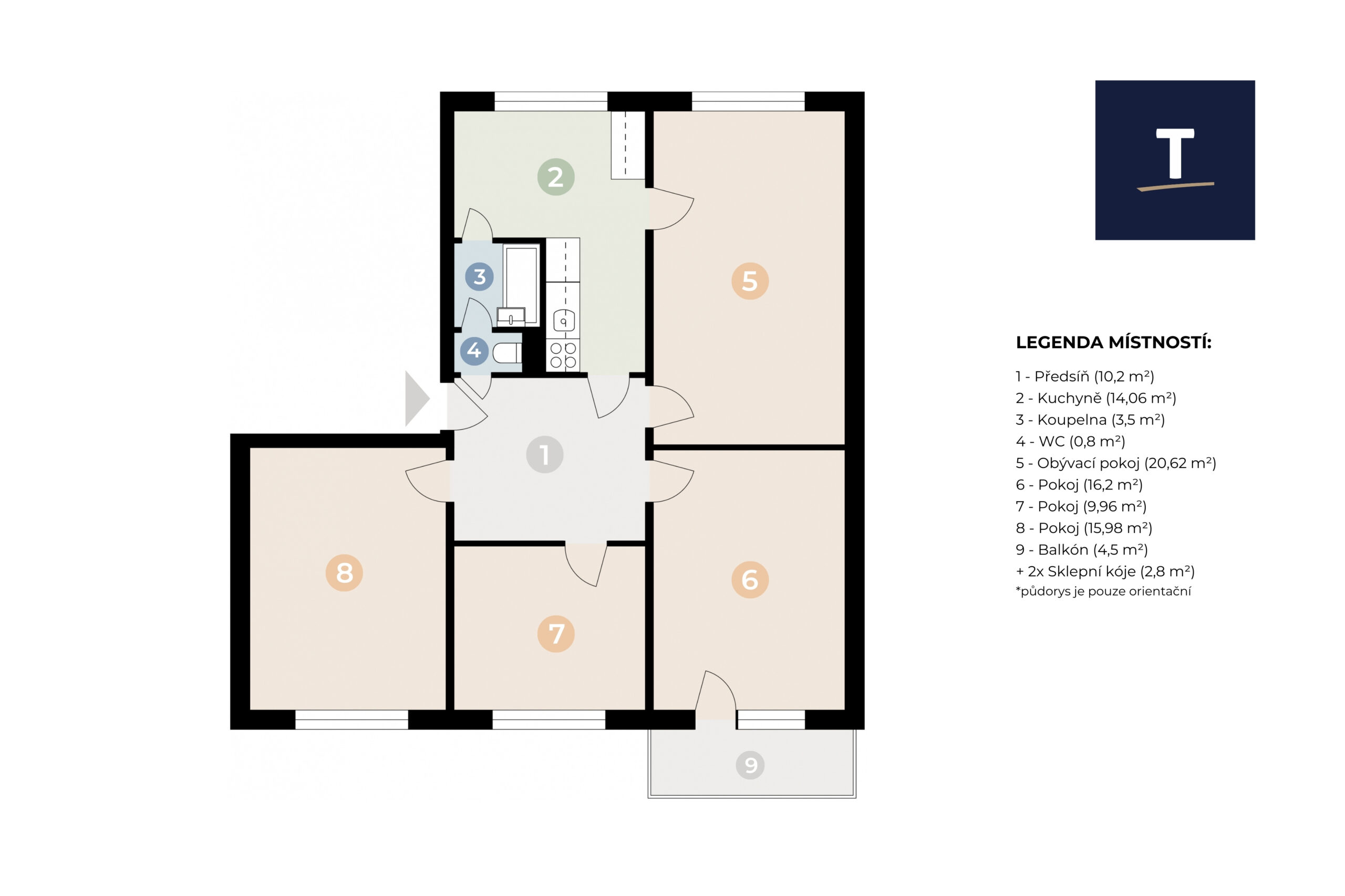 2D půdorys (nevybavený)